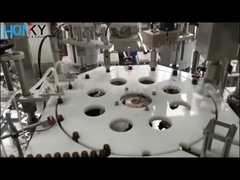 Automatische vulmachine voor het vullen van essentiële oliën met dop 40 BPM voor glazen flessen