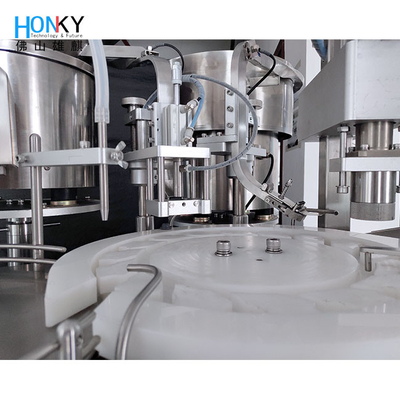 Desktop Full Automatic Vial Liquid Filling And Capping Machine For Small Batch Pharma Liquid Manufacturing
