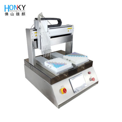 Desktop High Speed 1.5ml Plastic Tube Sample Filling Machine With 5 Channels Filling Head For Perfume Sample Filling