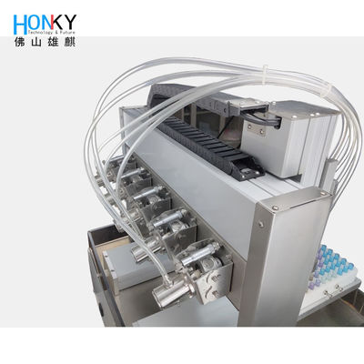 Desktop high speed essential oil filling machine with ceramic pump for cosmetic bottle packing