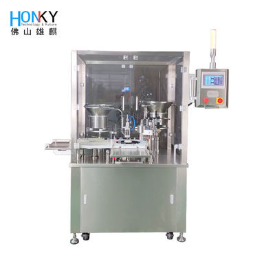 Full Autoamtic Penicillin Glass Vial Filling And Capping Machine With Small Compact Size For The Clean Workship Using