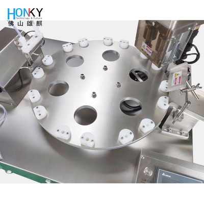 Clean Workshuo Clean Bench Type Filling And Capping Machine With Double Head System For Bio Reagent Tube