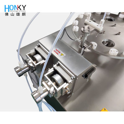 Clean Workshuo Clean Bench Type Filling And Capping Machine With Double Head System For Bio Reagent Tube