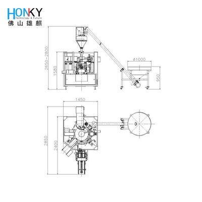 Automatic Doypack Bag Stand Up Pouch Filling Machine Paste Sauce Pouch Filling Liquid Machine Doy Pouch Packing Machine