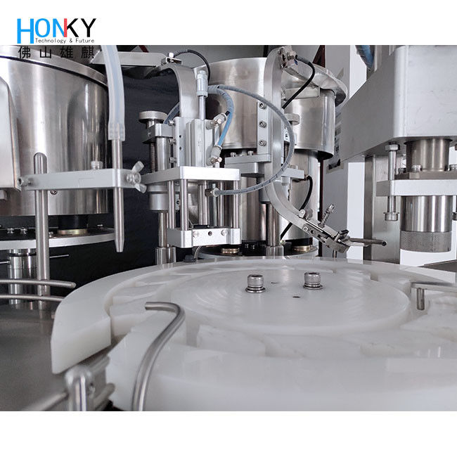 Desktop Automatische 5 ml flessen vulmachine met een snelheid van 30 flessen per minuut