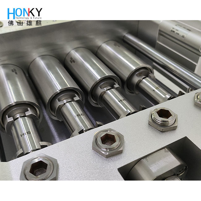 Meerdere koppen keramische vulpomp met 0.4 kW vermogen en 1-10 ml tot 5-50 ml vulgrootte voor vloeistoffen met een hoge viscositeit