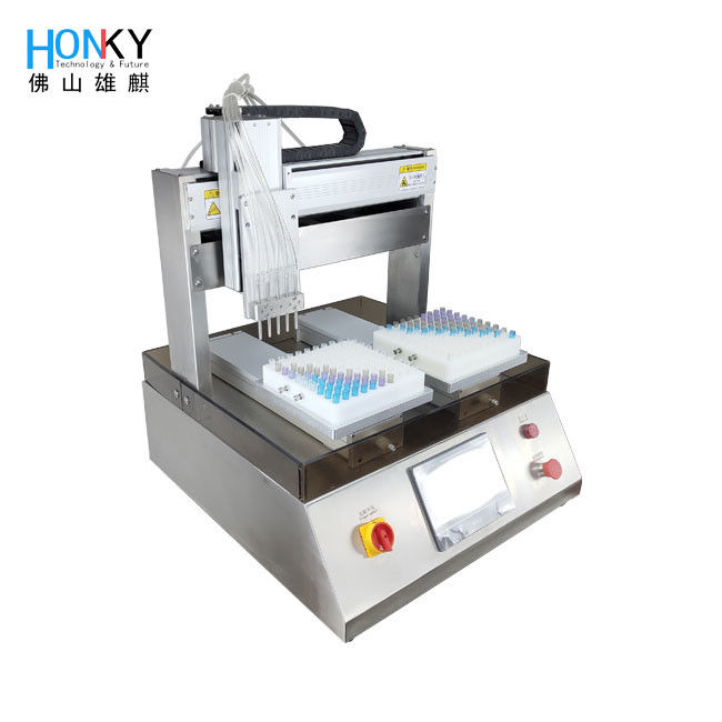 Desktop Tube Essential Liquid Filling Machine With Micro Scale Pump 250 PCS/min 680w