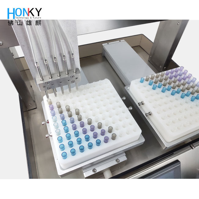 Desktop high speed essential oil filling machine with ceramic pump for cosmetic bottle packing
