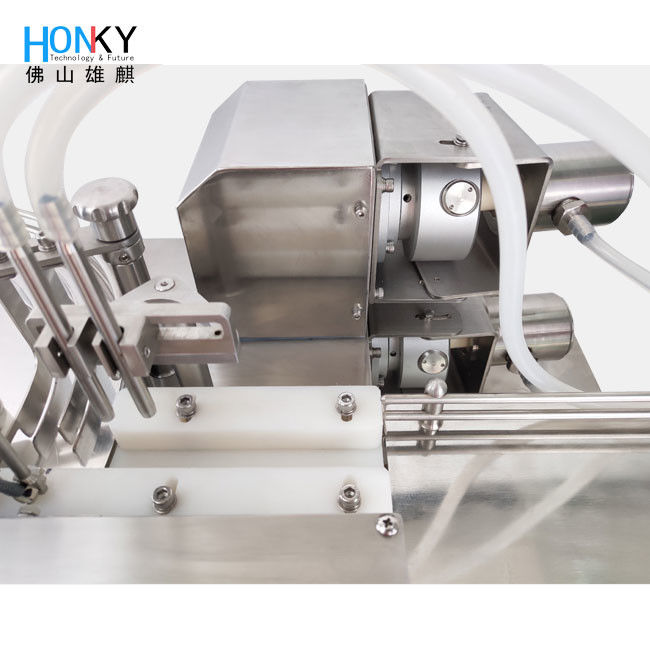 20ml Glass Vial CBD Oil Bottle Desktop Filling Machine For E - Cigar E - Liquid