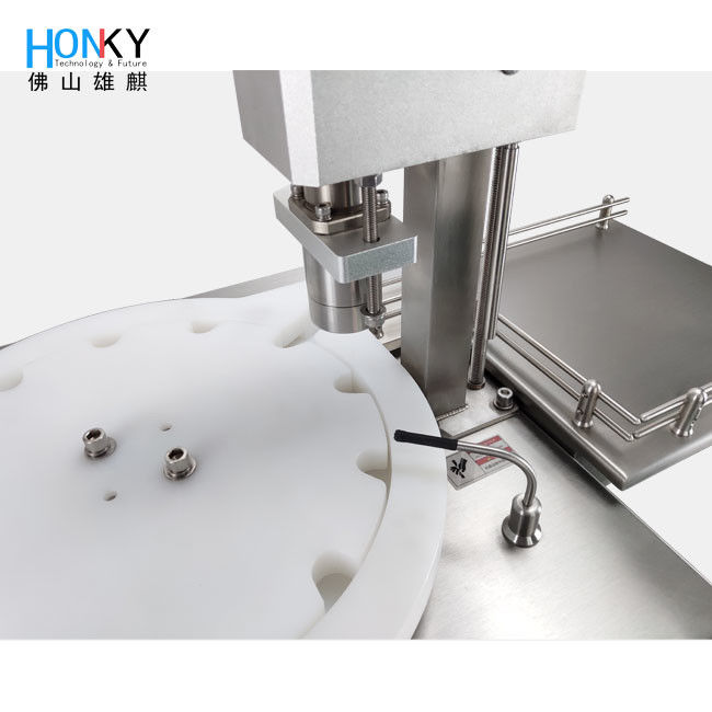 1500 BPH 5 ml injectieflacon vulmachine semi-automatisch met hoge precisie zuigerpomp