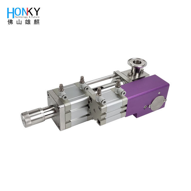 Vloeistoffen met hoge viscositeit Pneumatische keramische vulpomp met hoogzuivere keramiek en ± 0,5% nauwkeurigheid voor het upgraden van de verpakkingsmachine