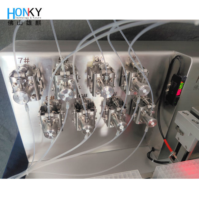 Desktop PCR Strip Filling Machine Multiple Head Filling System voor het vullen en verpakken van vloeistoffen met bio-reagentia