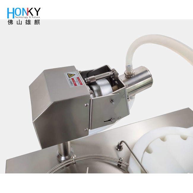 Desktop 5ml Vial Liquid Automatic Filling And Capping Machine With Air Crimping Funcion For Small Business Using