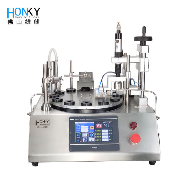 25ml Liquid Vial Filling And Capping Machine For Reagent Bottle