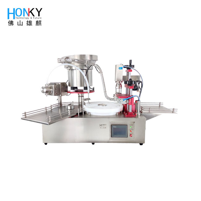 Automtaic Filling And Capping Machine For E - Juice E - Liquid Packing