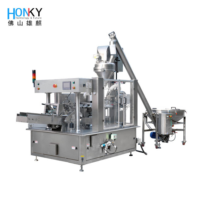 Automatic Doypack Bag Stand Up Pouch Filling Machine Paste Sauce Pouch Filling Liquid Machine Doy Pouch Packing Machine