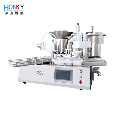 Fles van Desktop de Automatische Vial Filling Capping Machine 25BPM 30 per Minuut