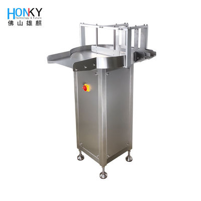 Custom 40cm Diameter Ronde Fles Feeder Met Motor Speed Adjuster Voor Automatische Productie Lijn