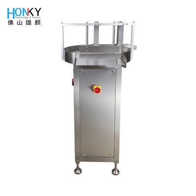 Custom 50cm Diameter Ronde Flesvoerder voor Automatische Productielijn met roestvrij staal 304 Constructie