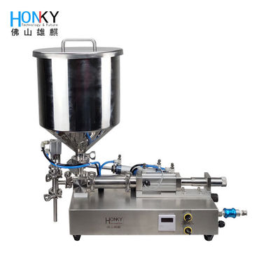 De Lotiondeeg van de Desktop Semi Automatische Room het Vullen Machine met Vultrechter 40 Fles per minuut