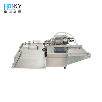 Desktop 10ml Volumetrische het Vullen Machines met Ronde Flessenvoeder