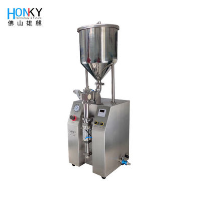 Desktop Dental High Viscosity Gel Filling Machine 10 ml Spuitvulsysteem met zuigerpomp voor gelvullen