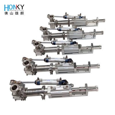 Air Driven Rotary Valve Pneumatische vulpomp voor cosmetische lotion handmatige aanpassing