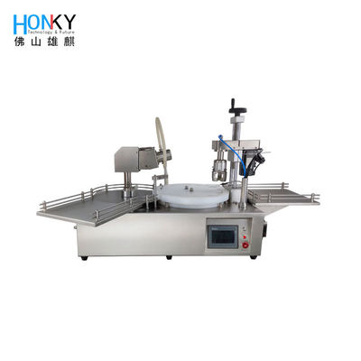 Dekstoptype 10ml Glas Vial Filling And Capping Machine met Ceramische Pomp