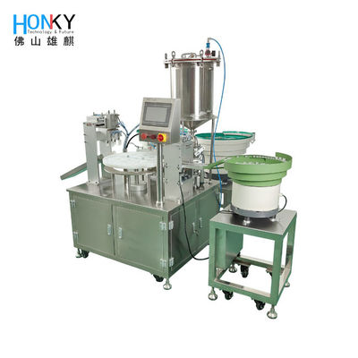 Volledig automatische Creme Paste Tube Filling And Capping Machine met keramische zuigerpomp voor huidverzorging Creme Filling