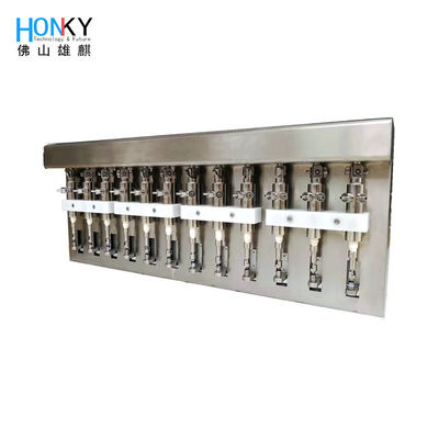 30 ml Volledig Automatische Perfume Vloeistof Filling Pump Dispensing Pump System Met 6 Kanalen Voor Hte Blister Packing Machine