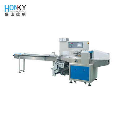 Van de de Machine Horizontaal Stroom van de dienblad150bpm Vullend Verpakking de Omslagplc Systeem